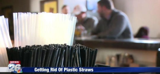 Biodegradable straws replacing plastic in effort to cut back on litter