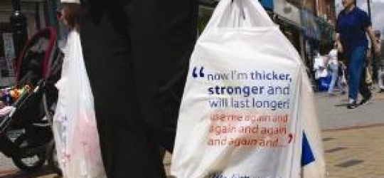Plastic bag ban in Wales