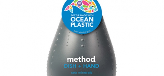 Ocean Plastic Recycled into Soap Bottles