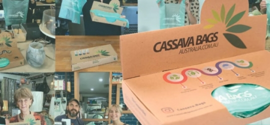 Cassava’s single-use bags dissolve in hot water – Australia